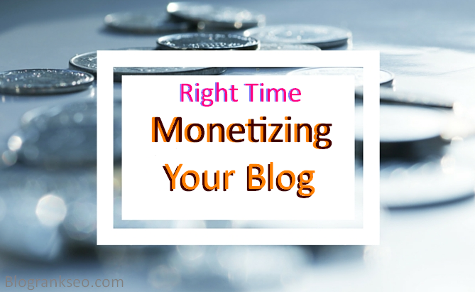 Monetizing your Blog