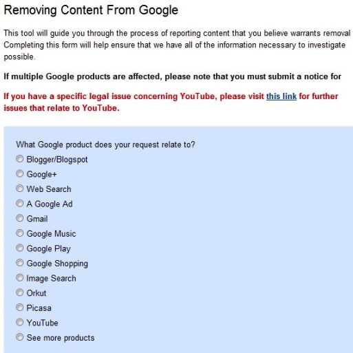 google-dmca-complaint-form